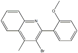 3-bromo-2-(2-methoxyphenyl)-4-methylquinoline