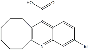 3-bromo-6H,7H,8H,9H,10H,11H-cycloocta[b]quinoline-12-carboxylic acid|