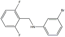 3-bromo-N-[(2,6-difluorophenyl)methyl]aniline