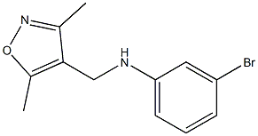 3-bromo-N-[(3,5-dimethyl-1,2-oxazol-4-yl)methyl]aniline