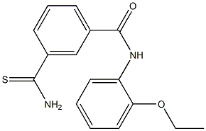 3-carbamothioyl-N-(2-ethoxyphenyl)benzamide