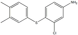 3-chloro-4-[(3,4-dimethylphenyl)sulfanyl]aniline