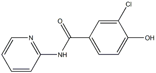  3-chloro-4-hydroxy-N-(pyridin-2-yl)benzamide