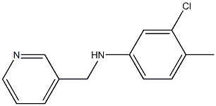 3-chloro-4-methyl-N-(pyridin-3-ylmethyl)aniline