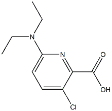 3-chloro-6-(diethylamino)pyridine-2-carboxylic acid