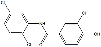 3-chloro-N-(2,5-dichlorophenyl)-4-hydroxybenzamide