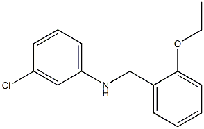 3-chloro-N-[(2-ethoxyphenyl)methyl]aniline