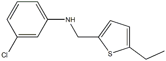 3-chloro-N-[(5-ethylthiophen-2-yl)methyl]aniline