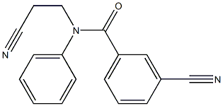 3-cyano-N-(2-cyanoethyl)-N-phenylbenzamide|