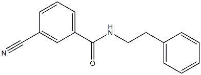 3-cyano-N-(2-phenylethyl)benzamide|