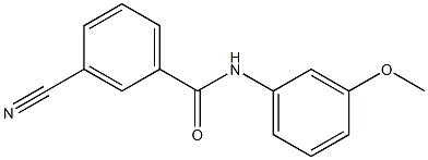  3-cyano-N-(3-methoxyphenyl)benzamide