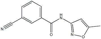 3-cyano-N-(5-methylisoxazol-3-yl)benzamide