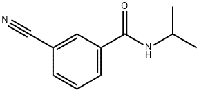 3-cyano-N-isopropylbenzamide, 623569-57-3, 结构式