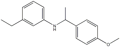 3-ethyl-N-[1-(4-methoxyphenyl)ethyl]aniline|