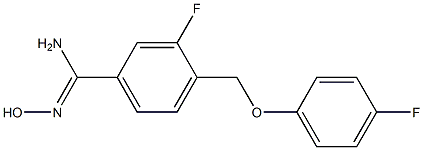  3-fluoro-4-[(4-fluorophenoxy)methyl]-N'-hydroxybenzenecarboximidamide