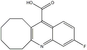  3-fluoro-6H,7H,8H,9H,10H,11H-cycloocta[b]quinoline-12-carboxylic acid