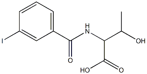 3-hydroxy-2-[(3-iodophenyl)formamido]butanoic acid