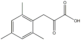 3-mesityl-2-oxopropanoic acid Struktur