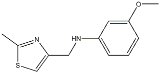 3-methoxy-N-[(2-methyl-1,3-thiazol-4-yl)methyl]aniline