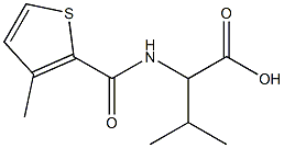 3-methyl-2-{[(3-methylthien-2-yl)carbonyl]amino}butanoic acid Structure