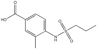 3-methyl-4-[(propylsulfonyl)amino]benzoic acid