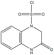 3-oxo-1,2,3,4-tetrahydroquinoxaline-1-sulfonyl chloride,,结构式