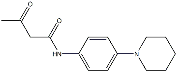 3-oxo-N-[4-(piperidin-1-yl)phenyl]butanamide