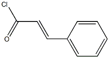 3-phenylprop-2-enoyl chloride Struktur