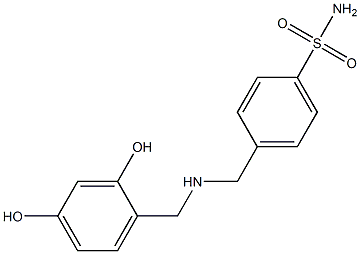  4-({[(2,4-dihydroxyphenyl)methyl]amino}methyl)benzene-1-sulfonamide