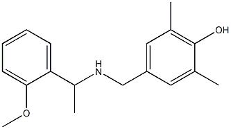 4-({[1-(2-methoxyphenyl)ethyl]amino}methyl)-2,6-dimethylphenol