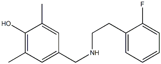 4-({[2-(2-fluorophenyl)ethyl]amino}methyl)-2,6-dimethylphenol