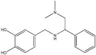 4-({[2-(dimethylamino)-1-phenylethyl]amino}methyl)benzene-1,2-diol