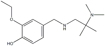 4-({[2-(dimethylamino)-2-methylpropyl]amino}methyl)-2-ethoxyphenol