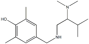 4-({[2-(dimethylamino)-3-methylbutyl]amino}methyl)-2,6-dimethylphenol