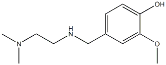 4-({[2-(dimethylamino)ethyl]amino}methyl)-2-methoxyphenol