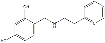 4-({[2-(pyridin-2-yl)ethyl]amino}methyl)benzene-1,3-diol