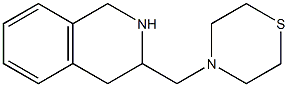 4-(1,2,3,4-tetrahydroisoquinolin-3-ylmethyl)thiomorpholine Struktur