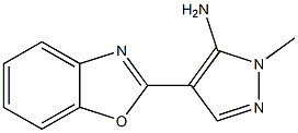 4-(1,3-benzoxazol-2-yl)-1-methyl-1H-pyrazol-5-amine Structure