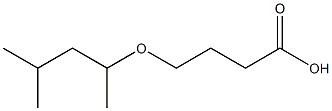 4-(1,3-dimethylbutoxy)butanoic acid