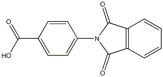 4-(1,3-dioxo-2,3-dihydro-1H-isoindol-2-yl)benzoic acid,,结构式