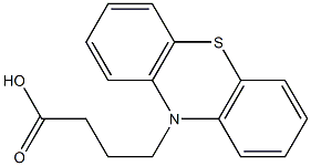 4-(10H-phenothiazin-10-yl)butanoic acid 结构式