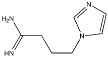 4-(1H-imidazol-1-yl)butanimidamide 结构式