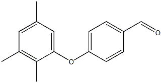 4-(2,3,5-trimethylphenoxy)benzaldehyde Structure