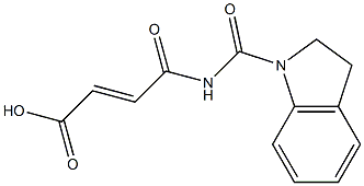 4-(2,3-dihydro-1H-indol-1-ylcarbonylamino)-4-oxobut-2-enoic acid