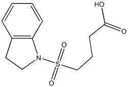 4-(2,3-dihydro-1H-indole-1-sulfonyl)butanoic acid