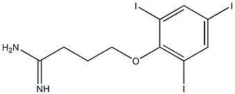 4-(2,4,6-triiodophenoxy)butanimidamide