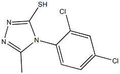 4-(2,4-dichlorophenyl)-5-methyl-4H-1,2,4-triazole-3-thiol Structure