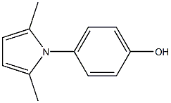 4-(2,5-dimethyl-1H-pyrrol-1-yl)phenol Structure