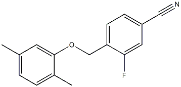 4-(2,5-dimethylphenoxymethyl)-3-fluorobenzonitrile