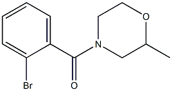 4-(2-bromobenzoyl)-2-methylmorpholine Structure